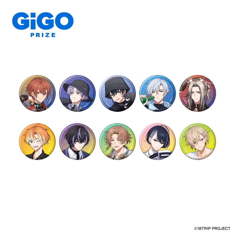 18TRIP ホログラム缶バッジVol.1～GiGOグループのお店限定～