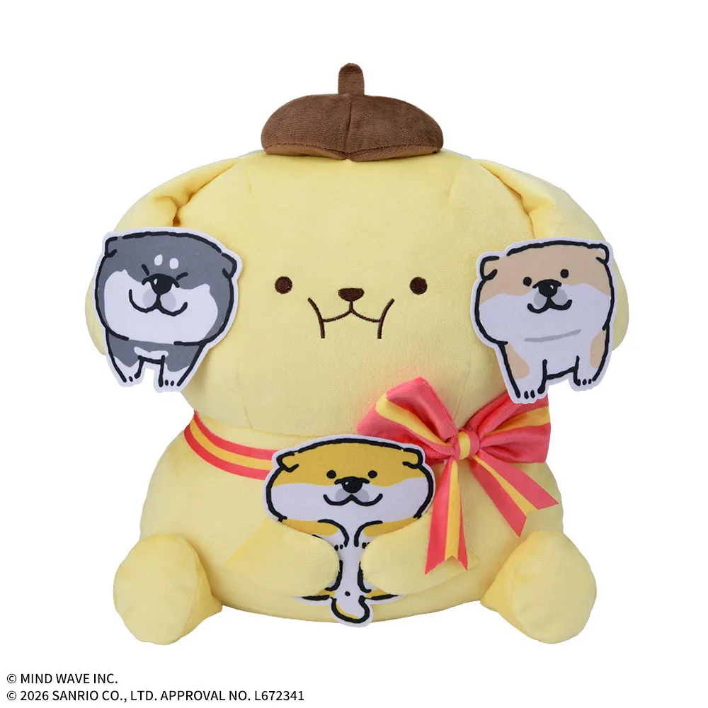 ポムポムプリン×しばんばんLぬいぐるみ