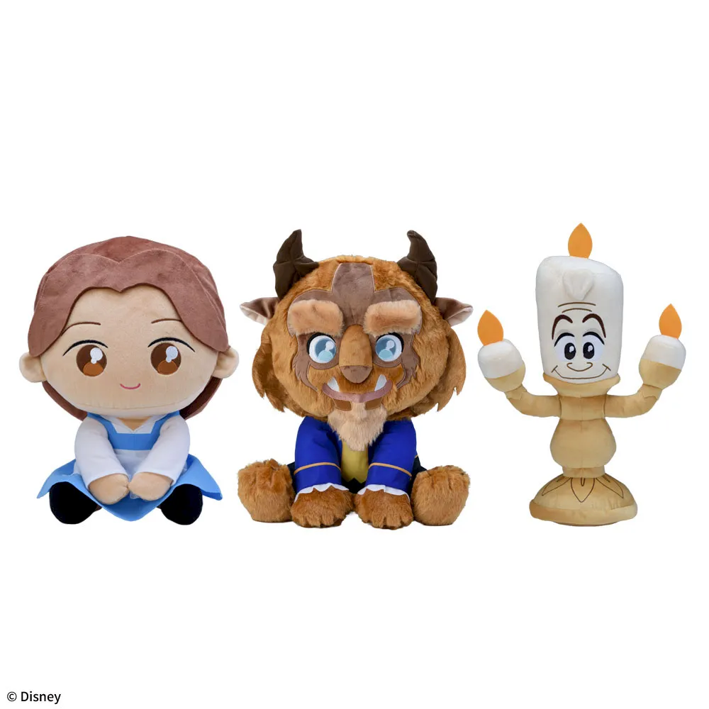 ベル&野獣&ルミエールうるりぃみぃぬいぐるみ
