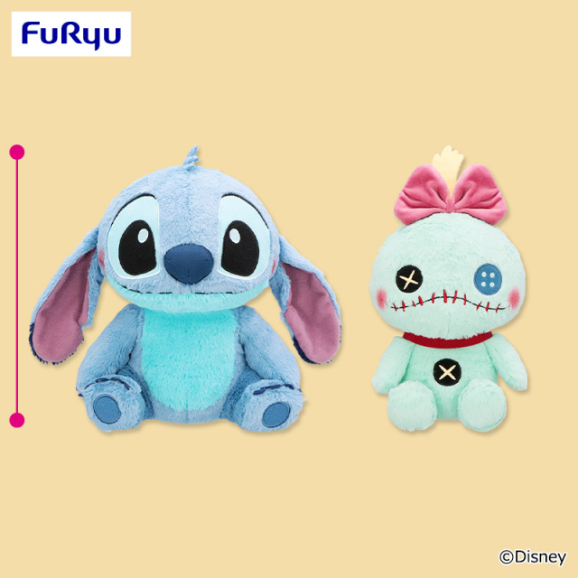 ディズニー　スティッチ BIGぬいぐるみ～スティッチ・スクランプ～