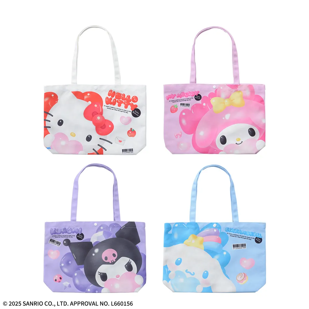 サンリオキャラクターズプラチナムザッカトートバッグ