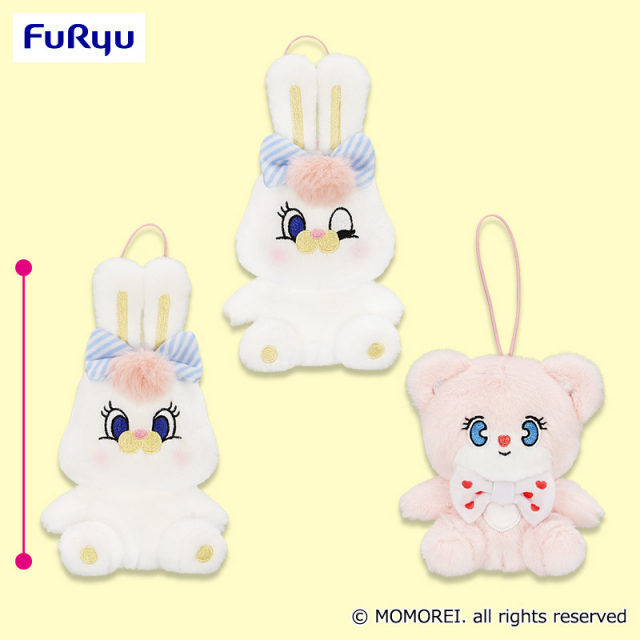 MOMOREI ふわふわおすわりマスコット
