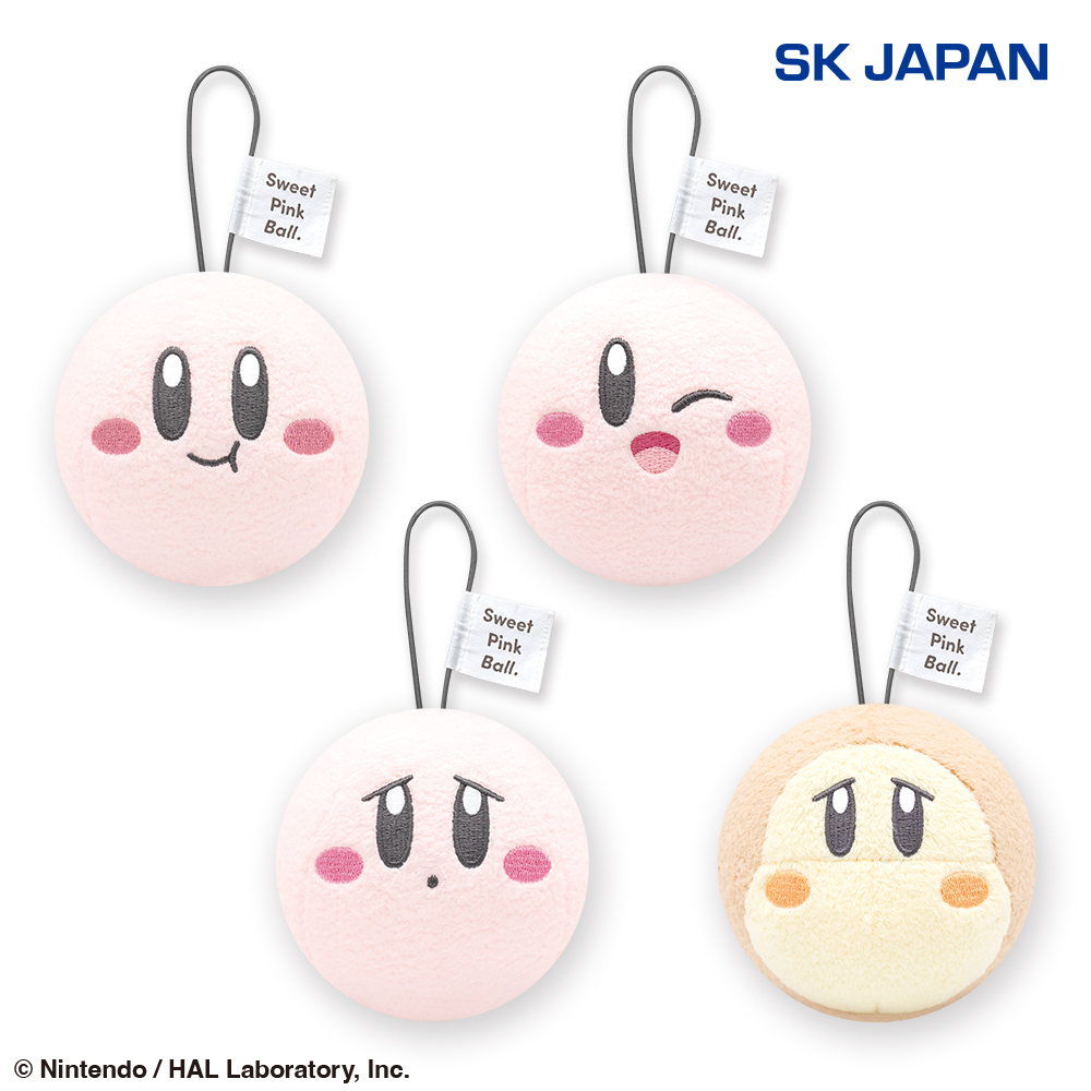 星のカービィ やさしいてざわりのフェイスマスコット。