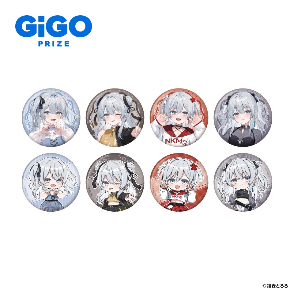 猫麦とろろ 缶バッジ～GiGO限定～