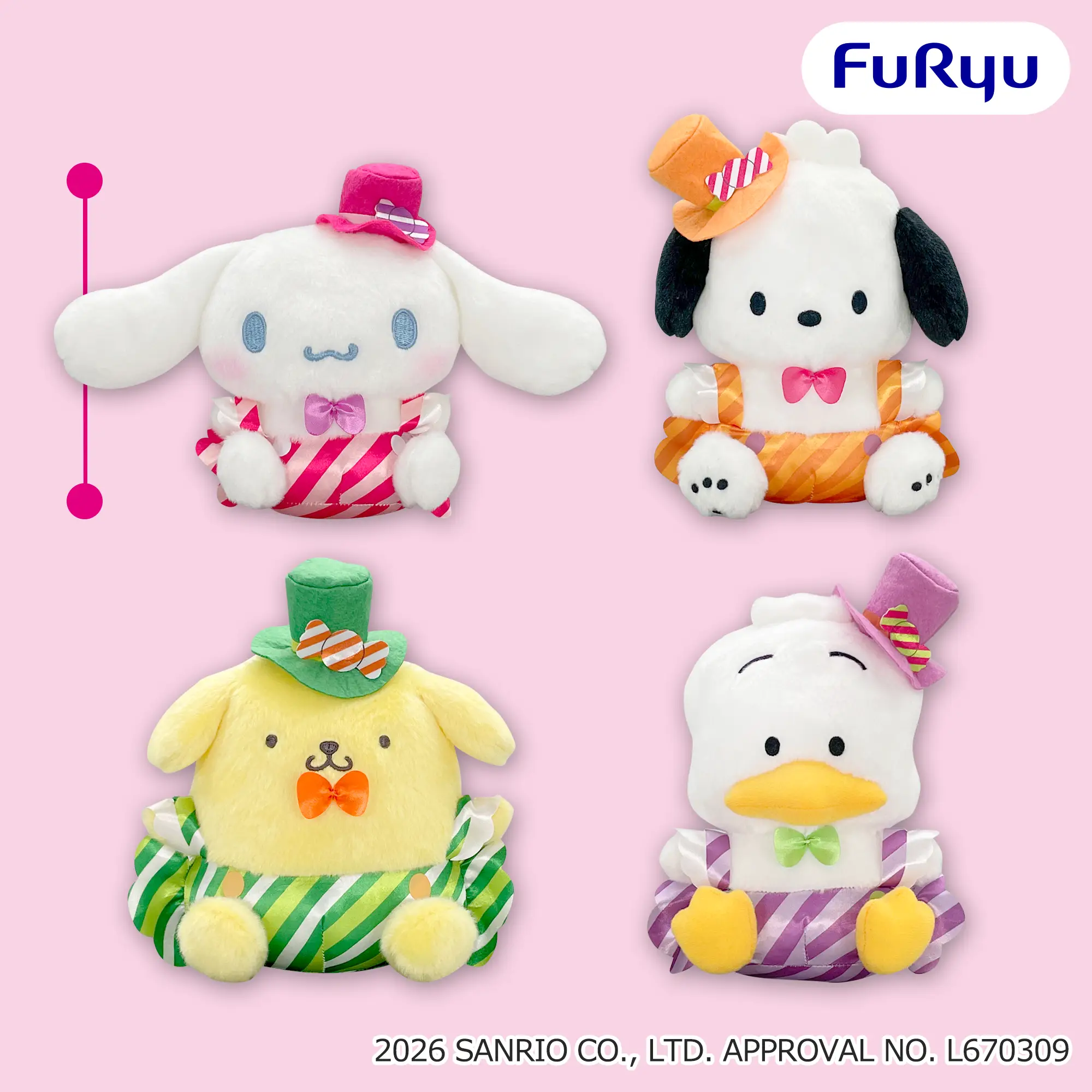 サンリオキャラクターズ ナムコdeハロウィン2026～キャンディハウスファンタジー～ぬいぐるみ
