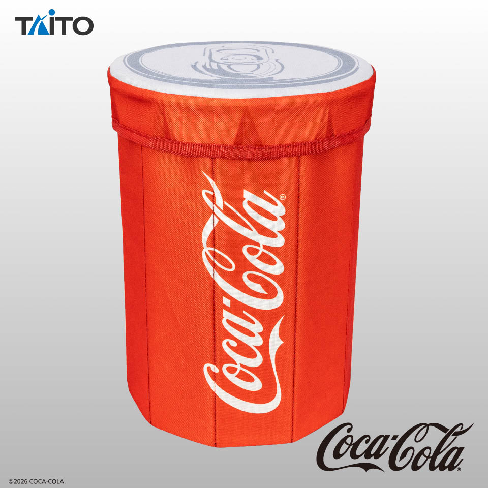 Ｃｏｃａ－Ｃｏｌａ　缶型スツールボックス