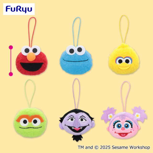 セサミストリート おともだちフェイスマスコット