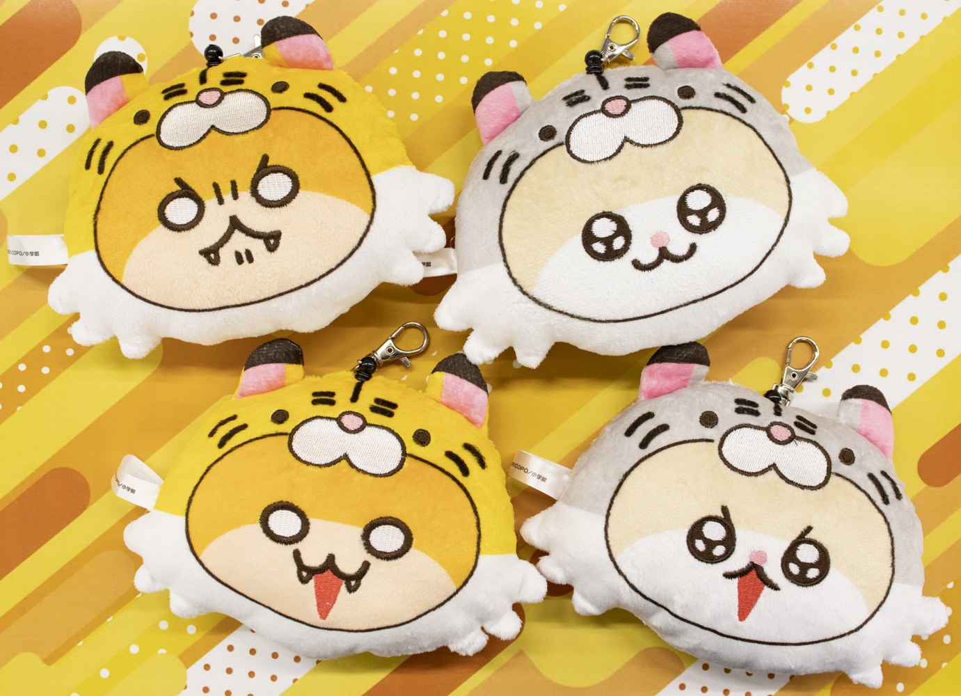 生きぬけ！爆走！クソハムちゃん ぬいぐるみパスケース