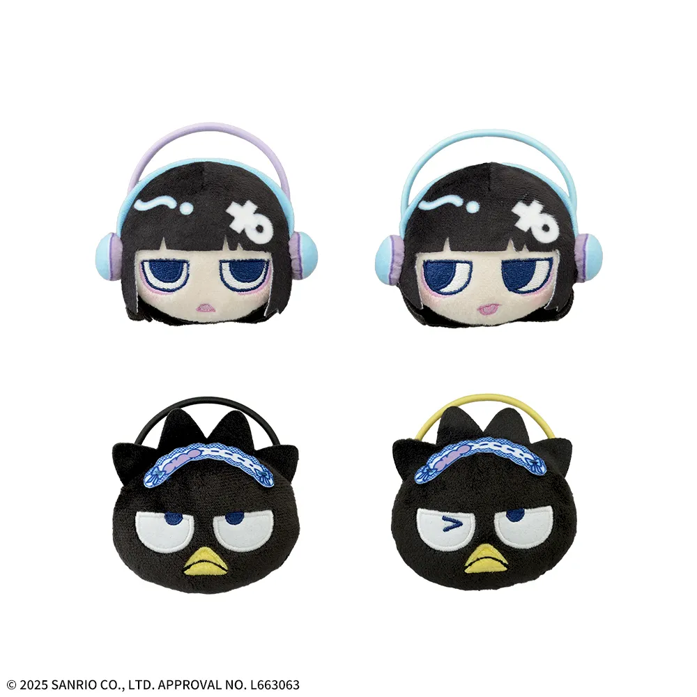 ano×バッドばつ丸マスコット付ヘアゴム