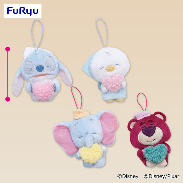 ディズニー/ピクサーキャラクター ねむぐるみ おやすみパジャママスコット