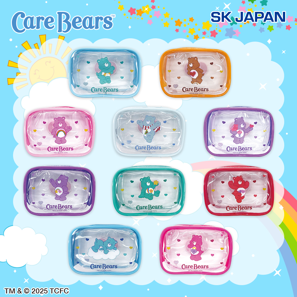 ケアベア™ クリアミニポーチ【GiGOグループのお店限定】