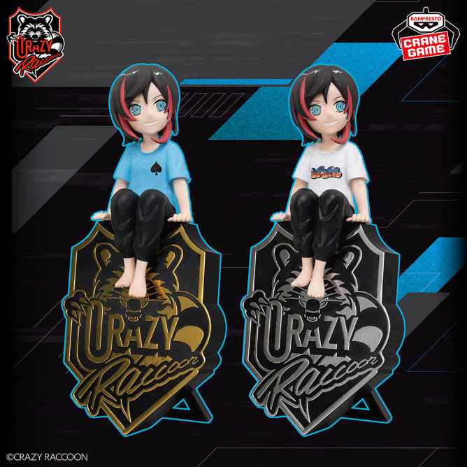 Crazy Raccoon デスクトップフィギュア-Uruca-