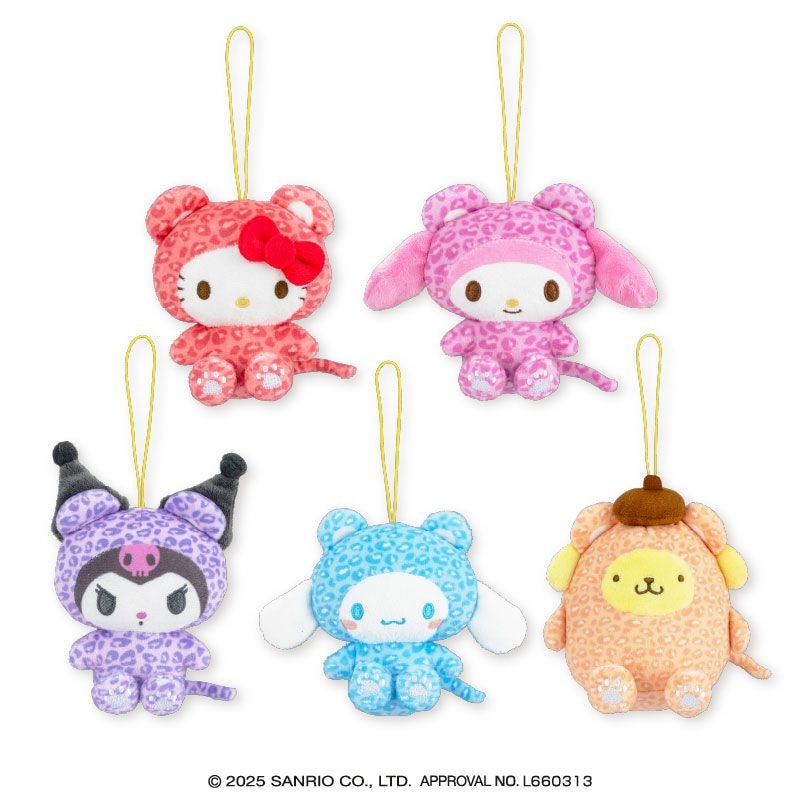 サンリオキャラクターズ ヒョウかぶりちょいデカマスコット