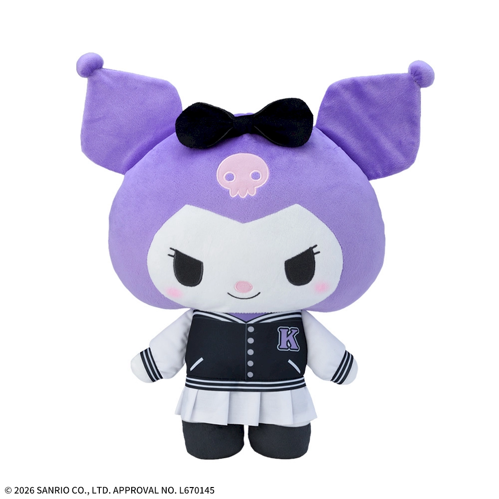 ゆるかわサンリオキャラクターズLぬいぐるみ‐クロミ‐スタジャン