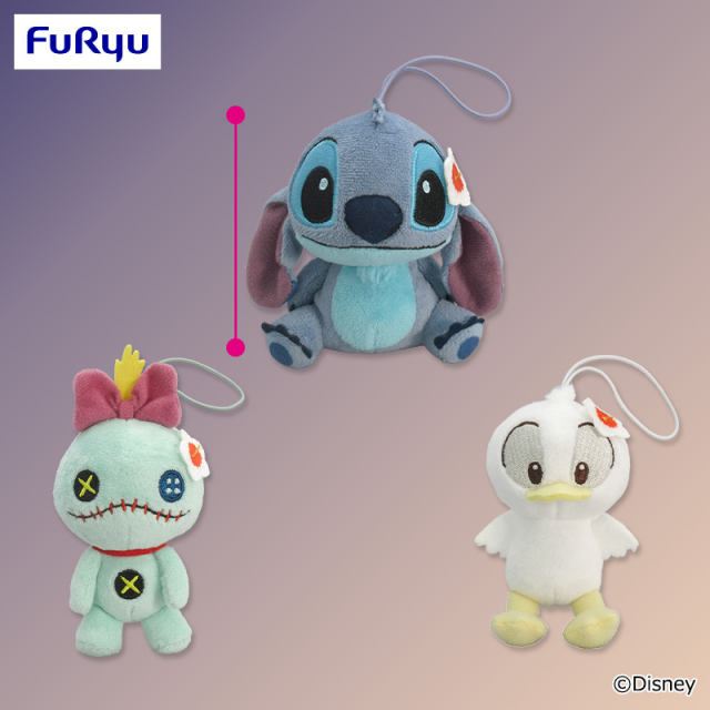 ディズニー　スティッチ 星空サンセット マスコット
