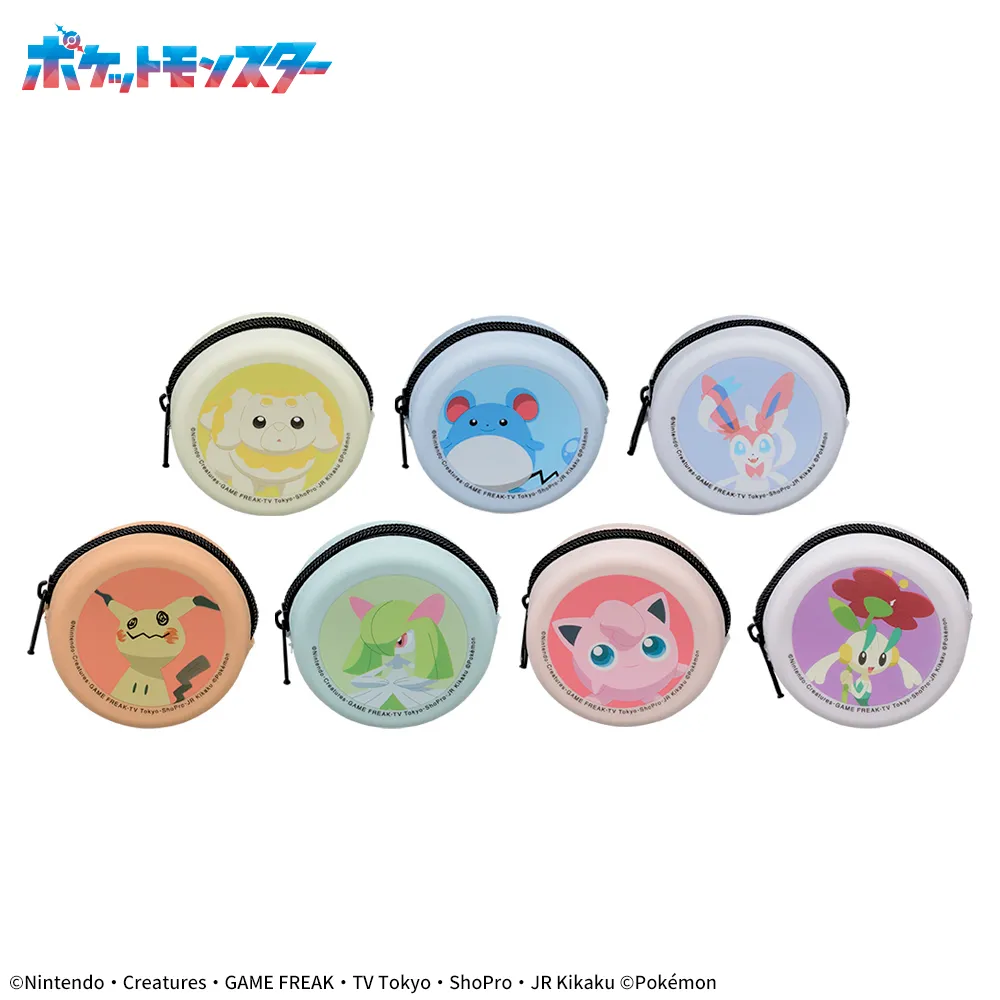ポケットモンスターシリコンサークルミニポーチ