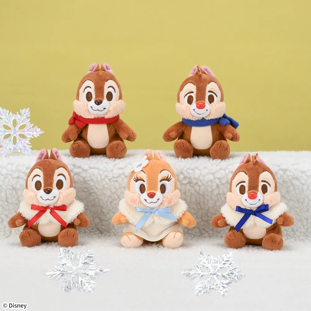 チップ&デール&クラリスマスコット~FluffyCuties~