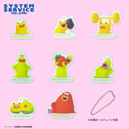 Amebas! ミニアクリルスタンドキーチェーン
