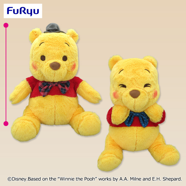くまのプーさん FukuFuku おめかしBIGぬいぐるみ