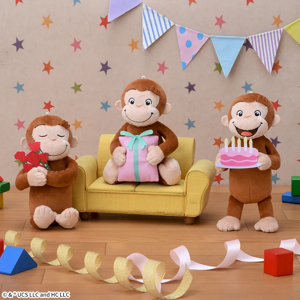 おさるのジョージぬいぐるみForyou