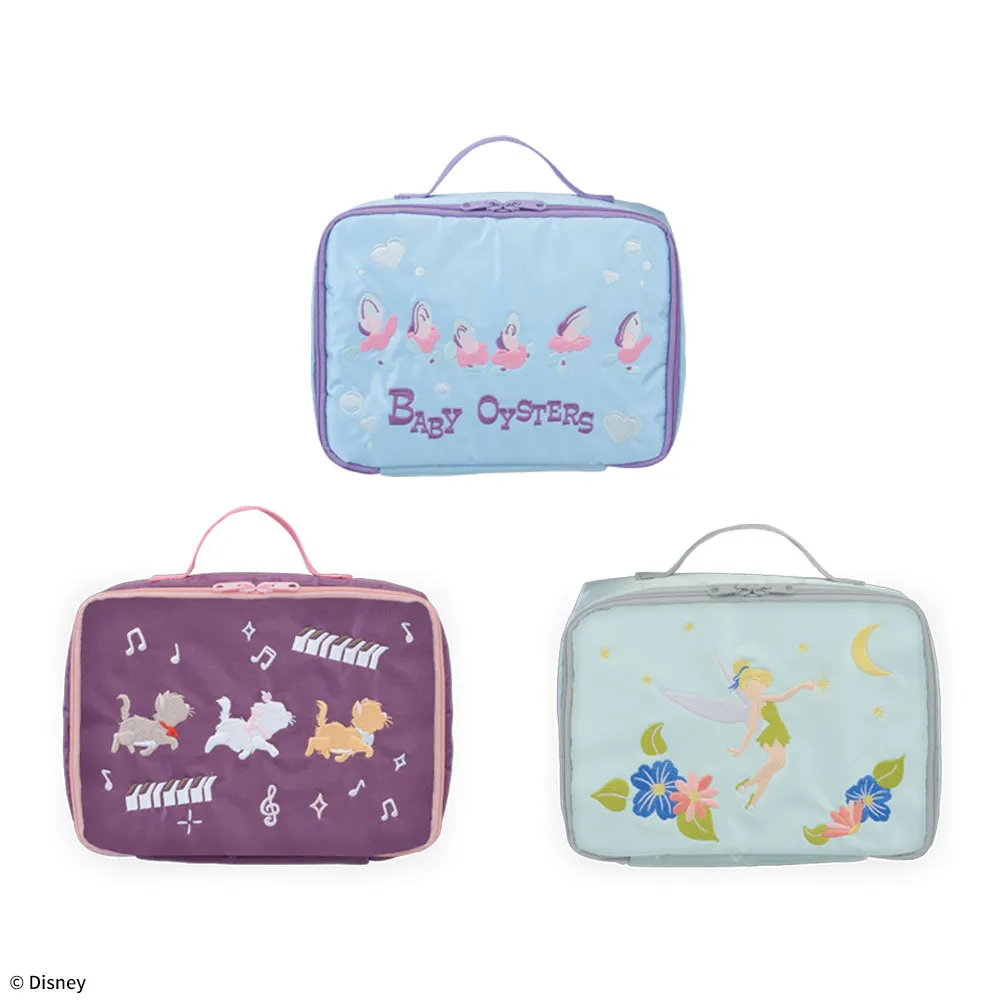 ディズニーキャラクタープラチナムザッカ刺繍バニティポーチ