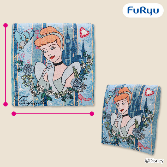 ディズニープリンセス ゴブラン織り風クッション～シンデレラ～