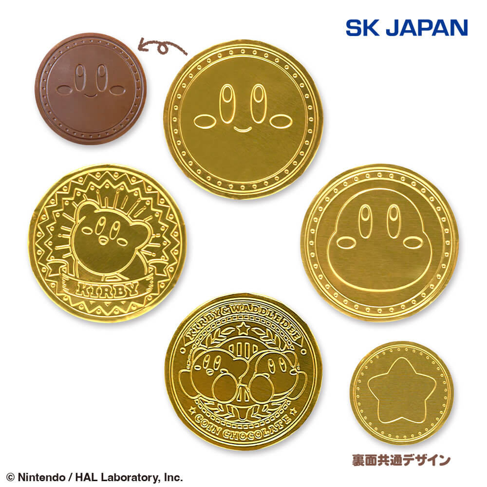 星のカービィ きんぴかコイン型チョコ