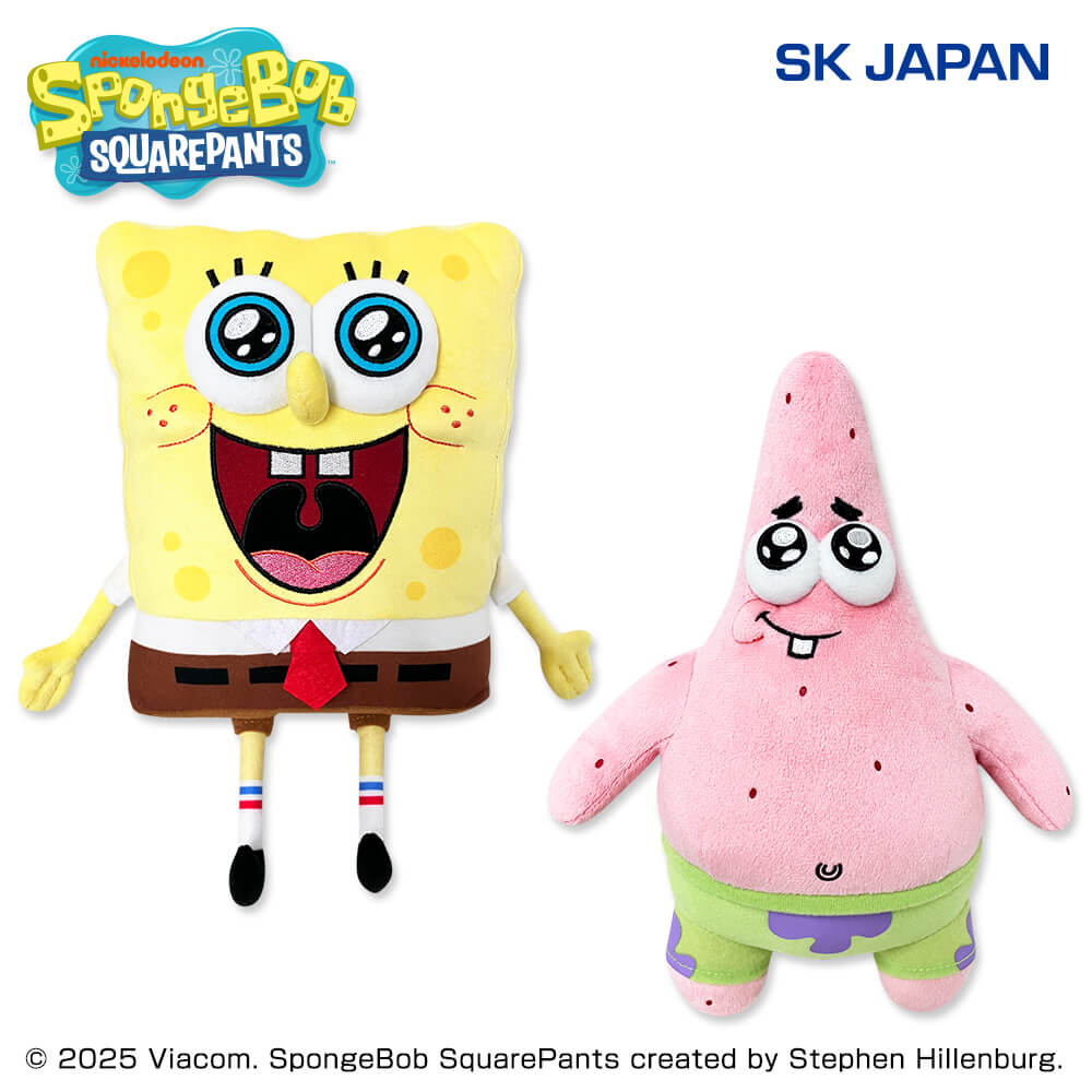 スポンジ・ボブ ぷっくりフェイスぬいぐるみ