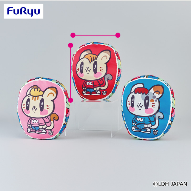 ジェ猫 ダイカットクッション①