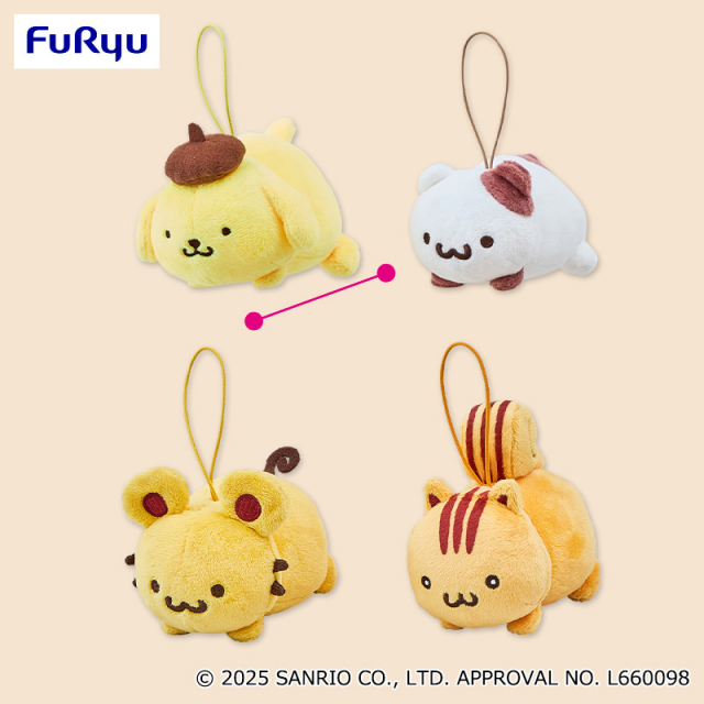 ポムポムプリン チームプリンおしりマスコット