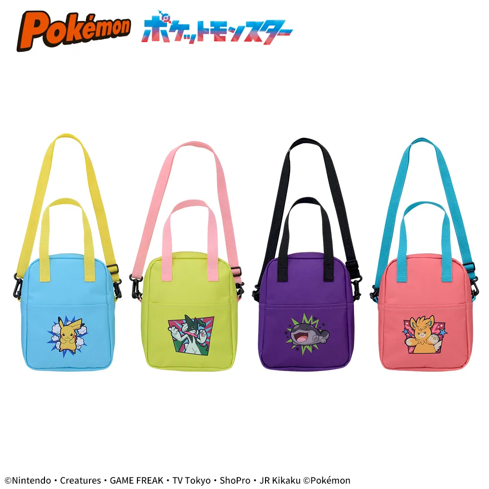 ポケットモンスター　プラチナムザッカカラフルショルダーバッグ