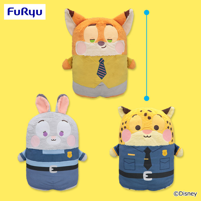 ズートピア ならべてどーみぃふれんず おおきい！ぬいぐるみ