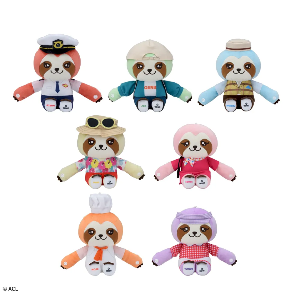 GENICANIMALCOORDYぬいぐるみVer.2