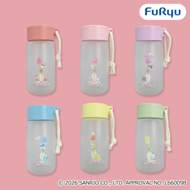 サンリオキャラクターズ ナムコで推し色！～カラフルチューリップ～クリアボトル