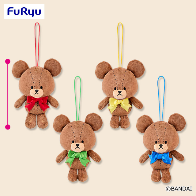 くまのがっこう カラフルリボンマスコット