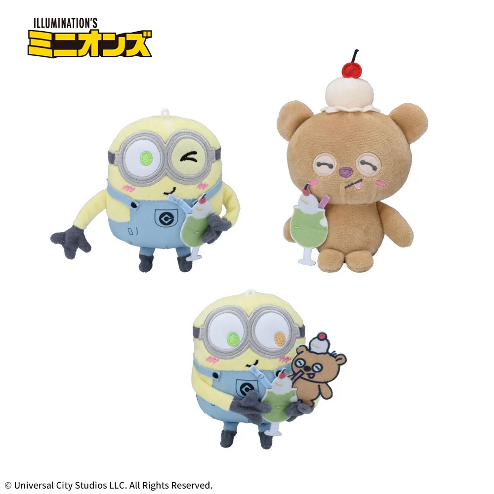 ミニオンマスコット“ボブ&ティム”クリームソーダ
