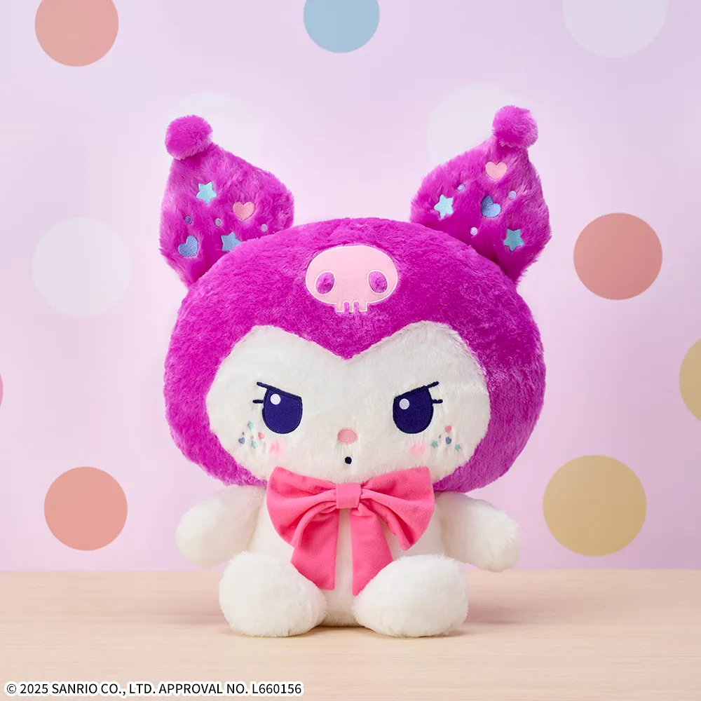 ゆるかわサンリオキャラクターズスーパーラージぬいぐるみ“クロミ”KUROMIMAGICAL