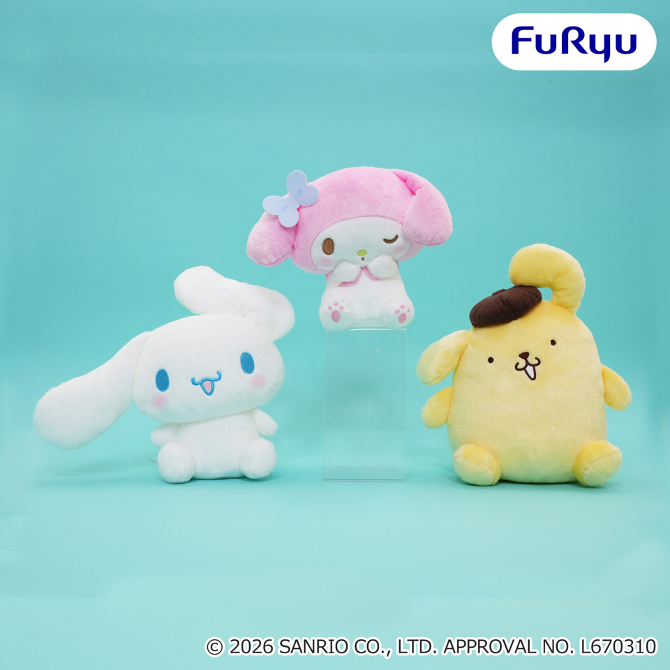 サンリオキャラクターズ とっぷうびゅん!BIGぬいぐるみ