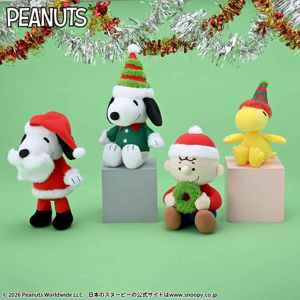 SNOOPY™ぬいぐるみ～クリスマス～が登場予定！ – キャラホビ