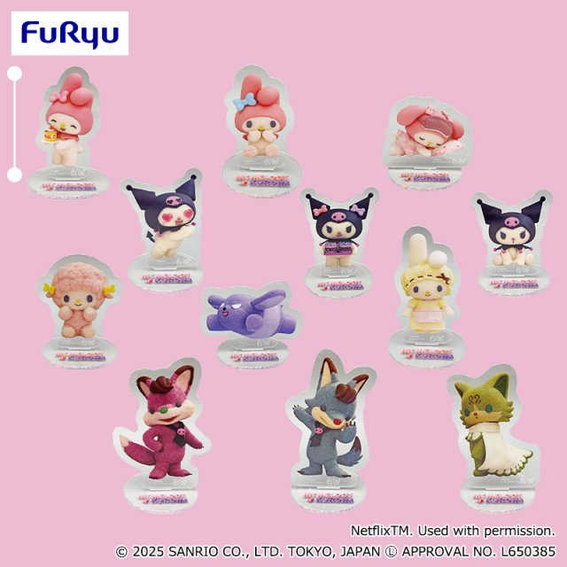 Netflixシリーズ「My Melody & Kuromi」 アクリルスタンド
