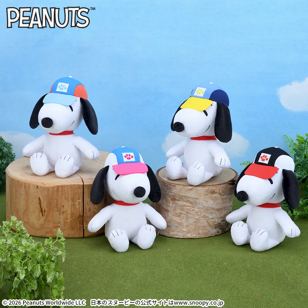 SNOOPY™ぬいぐるみカラフルキャップ