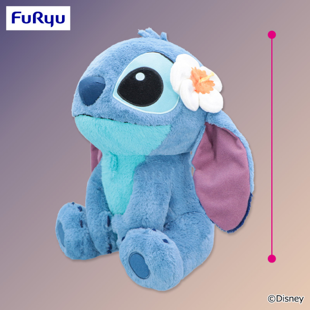 ディズニー　スティッチ 星空サンセット V-BIGぬいぐるみ
