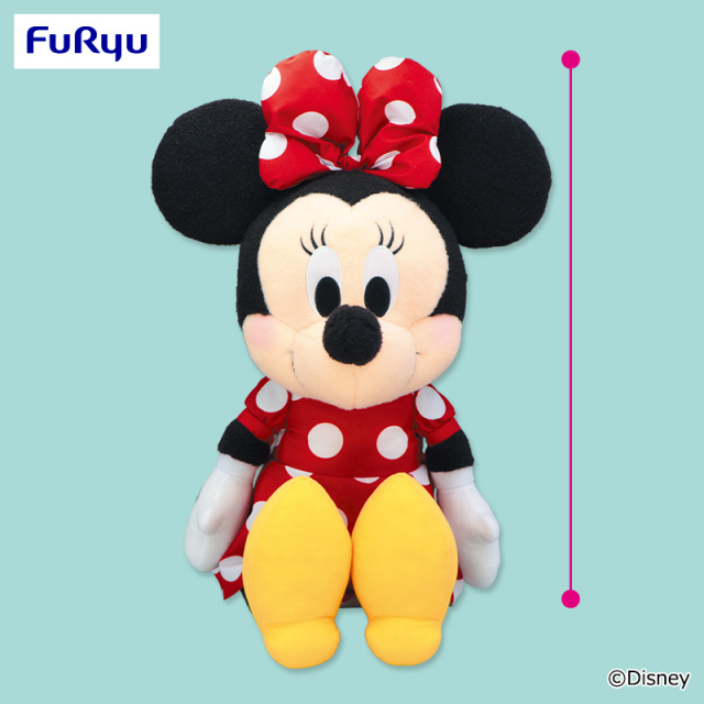 ミニーマウス FukuFukuもこふわジャンボぬいぐるみ