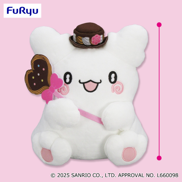 はなまるおばけ バレンタインBIGぬいぐるみ