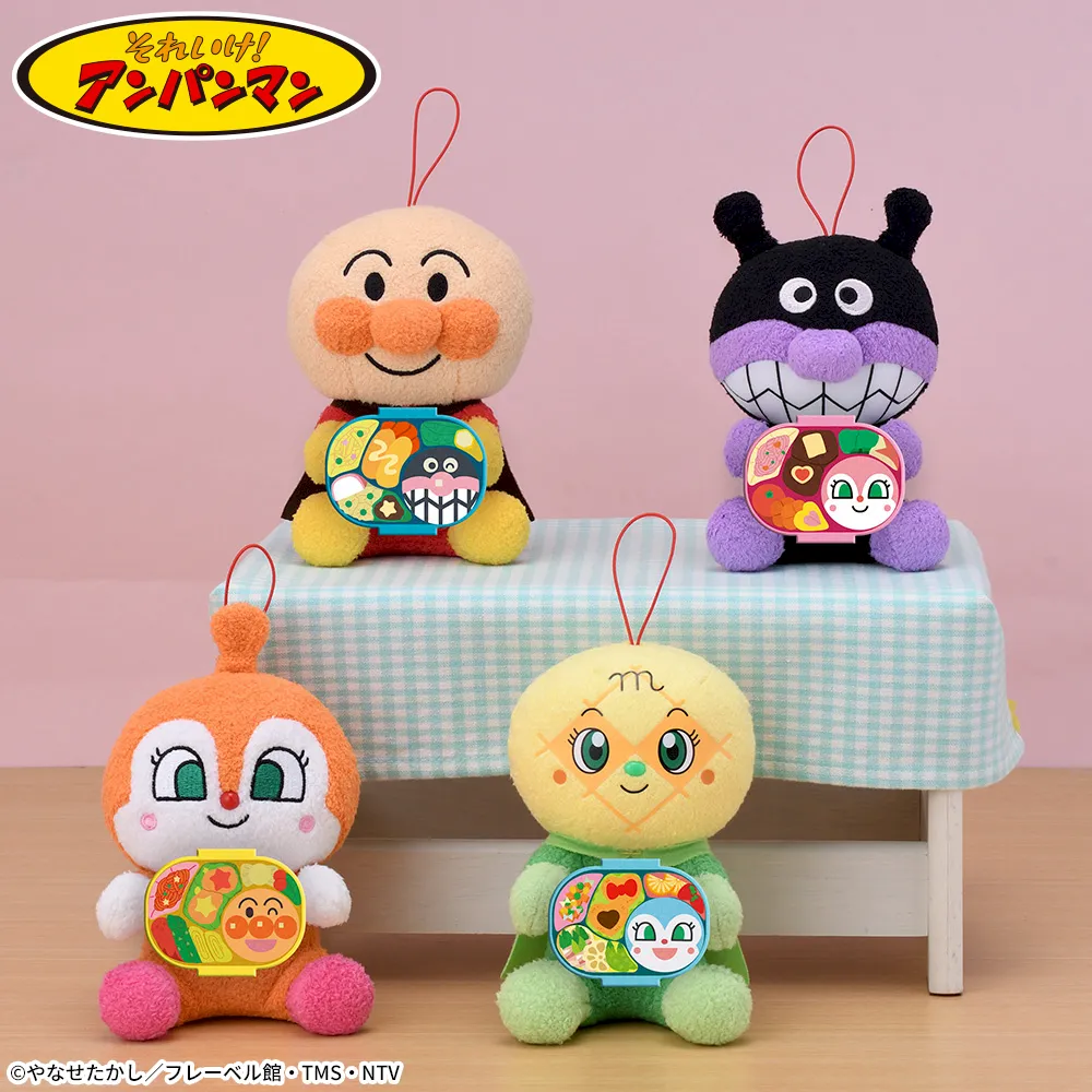 それいけ！アンパンマン ころふわ　おべんとうパズルぬいぐるみ