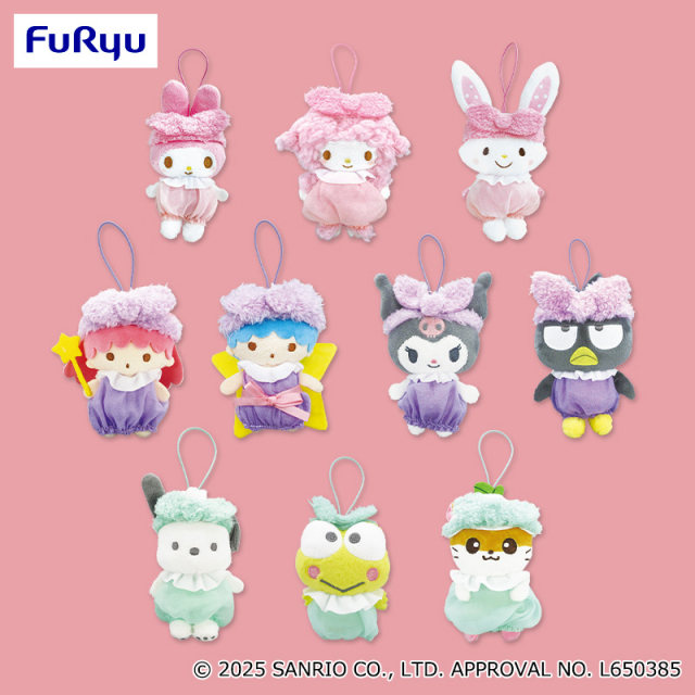 サンリオキャラクターズ ナムコで推し色！～カラフルバスタイム～マスコット①