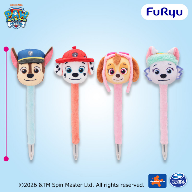 パウ・パトロール マスコット付きボールペン