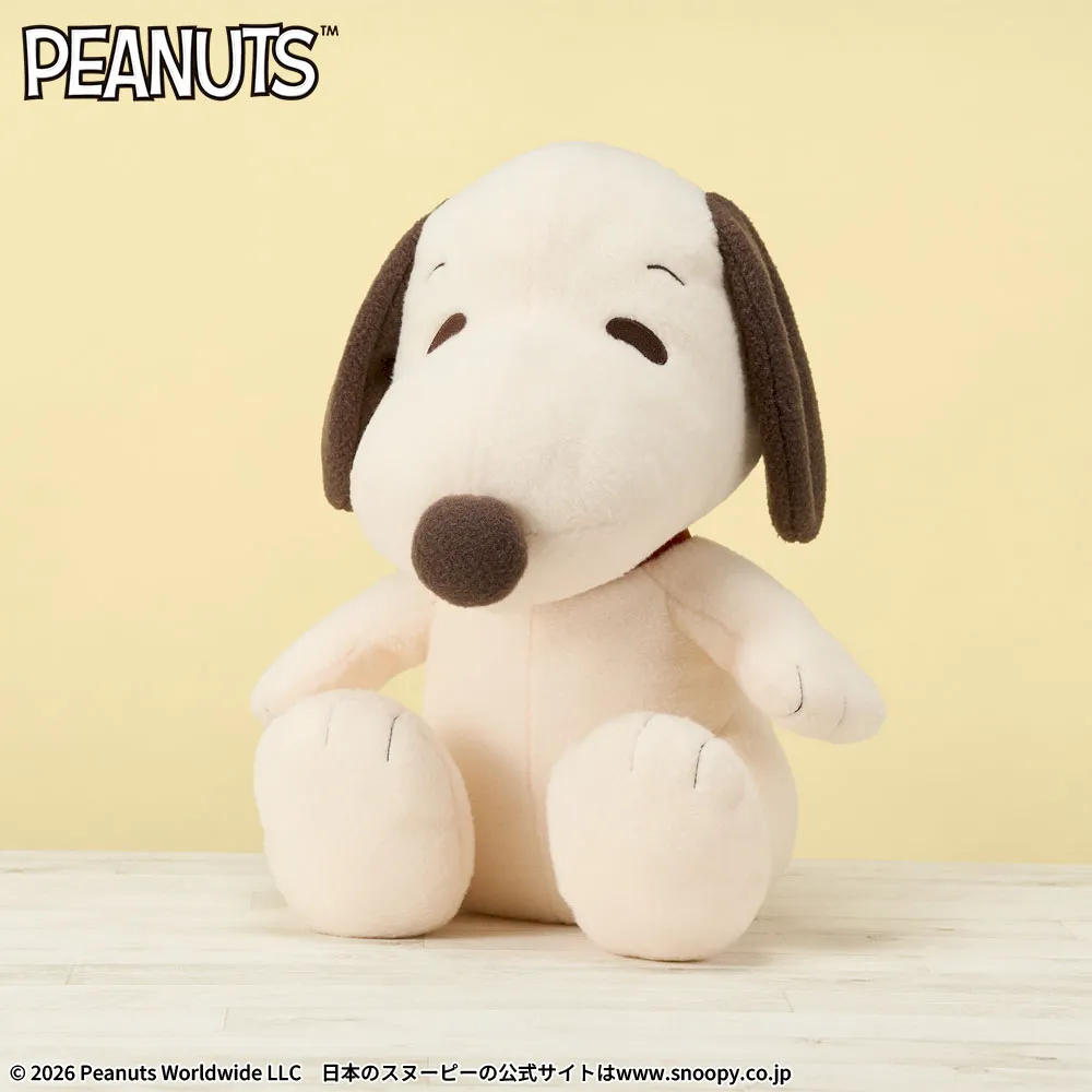 SNOOPY™グランデぬいぐるみニュートラルカラーVer.