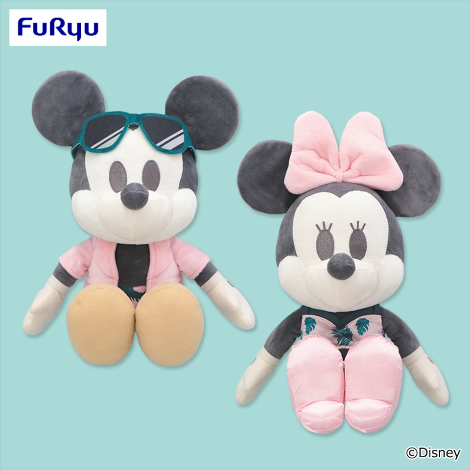 ミッキー&ミニー デココレ スイムウェアBIGぬいぐるみ