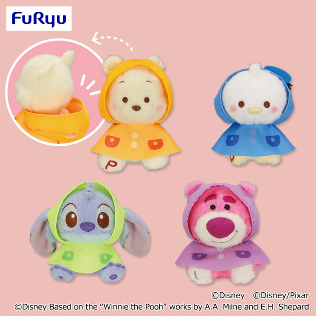 ディズニー/ピクサーキャラクター ミルキーボア レインポンチョマスコット
